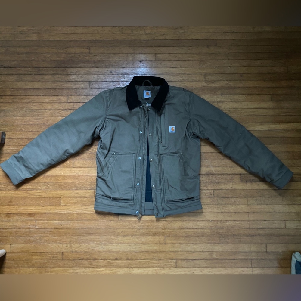 Carhartt Men's Olive Green Field Jacket